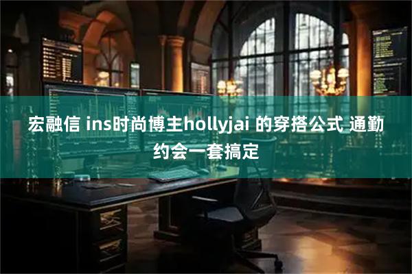 宏融信 ins时尚博主hollyjai 的穿搭公式 通勤约会一套搞定